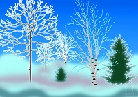 Зимнее дерево 
